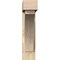 Ekena Millwork Thorton Block Rough Sawn Bracket w/ Offset Brace, Douglas Fir, 6"W x 22"D x 26"H BKT0604X22X26THR05RDF - alternate 2